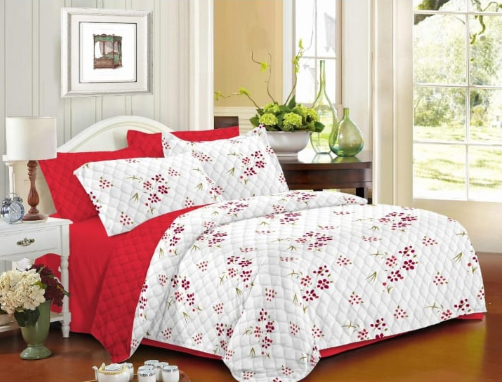 Set de Colchas de 3 Piezas
