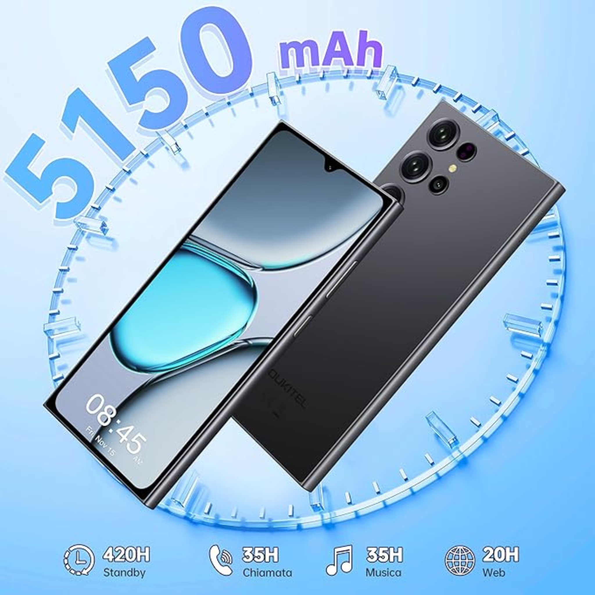 OUKITEL C61 PRO Smartphone Android