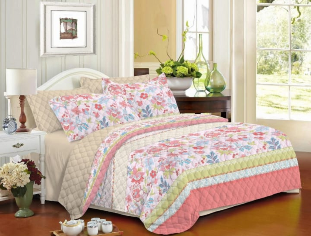 Set de Colchas de 3 Piezas