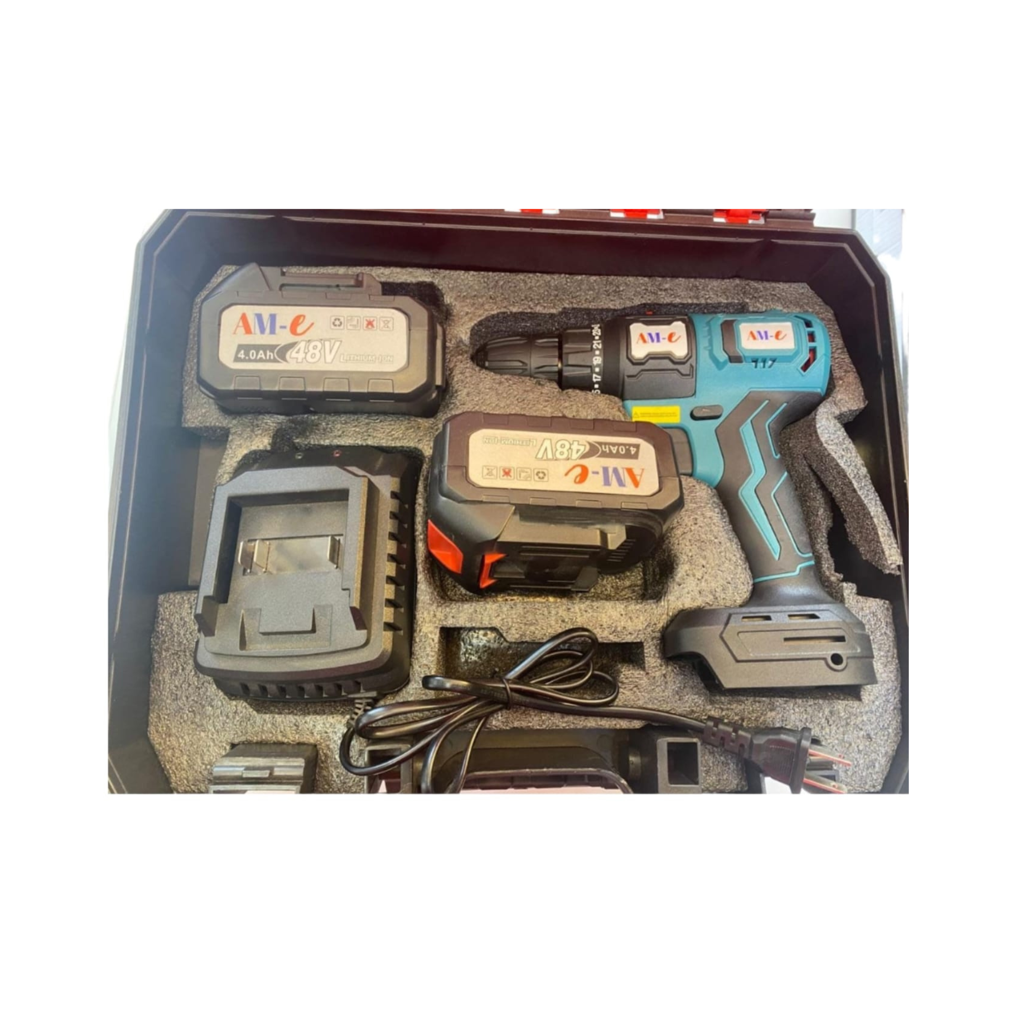 Set de Taladro Con 2 Baterías
